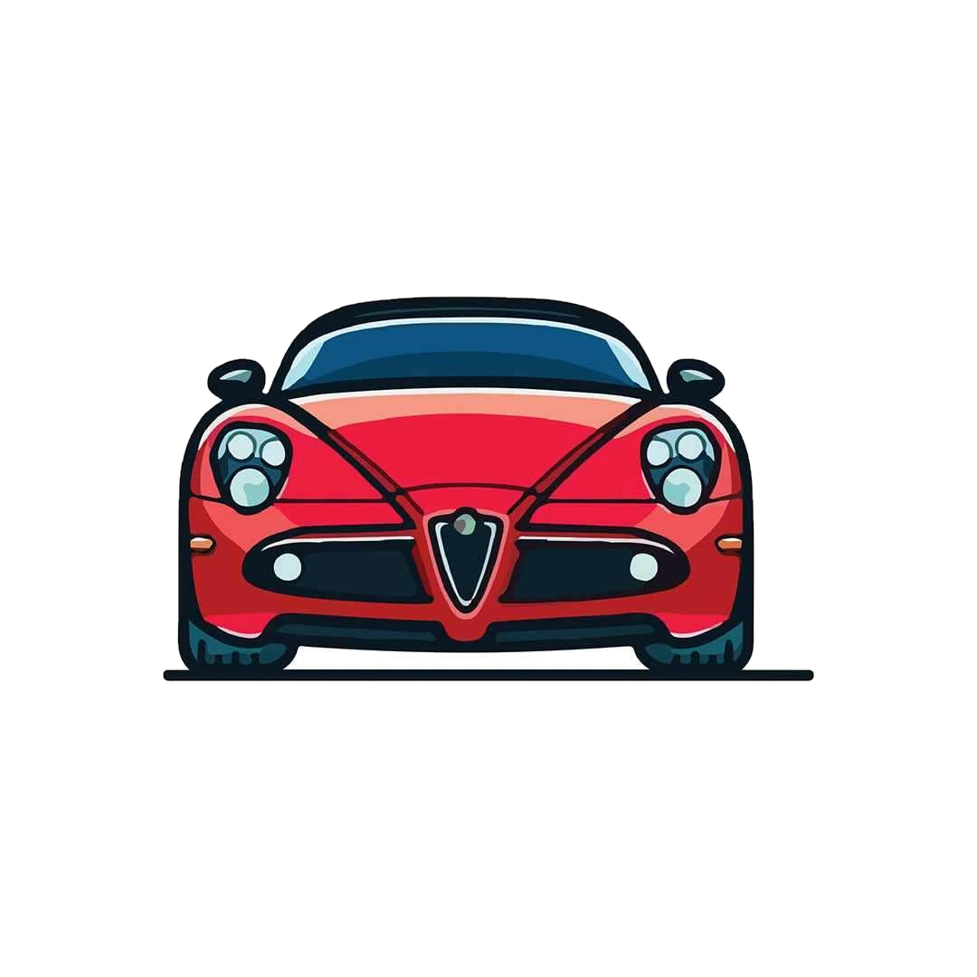 Racer Car Sticker